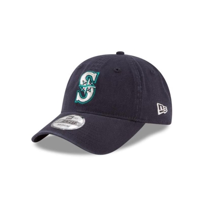 Seattle Mariners Gorra | New Era MLB Core Fit 49forty Fitted Cap Mexico - Azules
